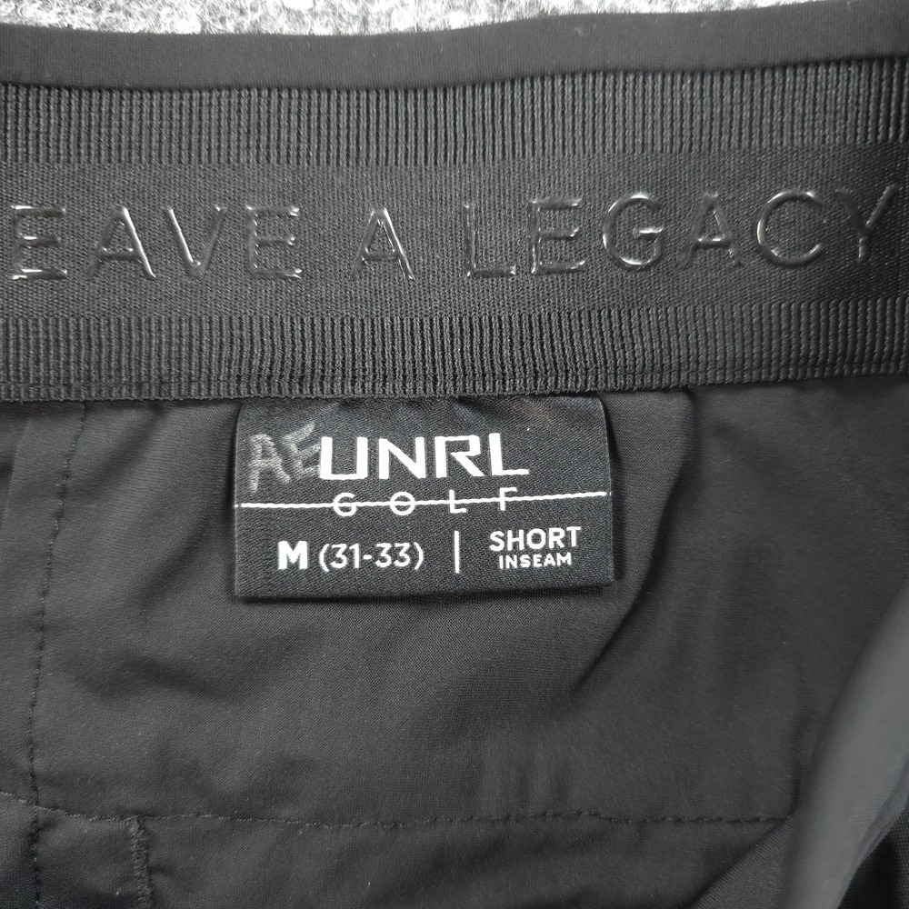 UNRL Pants Mens 32x28 M Black Concourse Chino Stretch Performance Golf‎ Casual - Picture 4 of 14